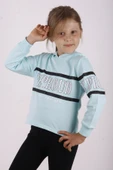 Toontoy Kız Çocuk Regular Fit Kapüşonlu Baskılı Basic Sweatshirt - 2 İplik thumbnail 10