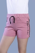 Toontoy Kız Çocuk Baskılı Beli Lastikli Basic Şort thumbnail 2