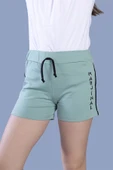 Toontoy Kız Çocuk Baskılı Beli Lastikli Basic Şort thumbnail 4
