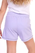 Toontoy Kız Çocuk Baskılı Beli Lastikli Basic Şort 22084 thumbnail 5