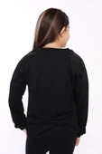 Toontoy Kız Çocuk Pullu Nakışlı Sweatshirt thumbnail 3