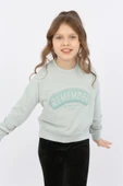 Toontoy Kız Çocuk Remember Baskılı Sweatshirt thumbnail 2