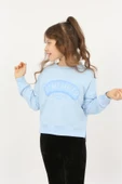Toontoy Kız Çocuk Remember Baskılı Sweatshirt thumbnail 7