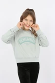 Toontoy Kız Çocuk Remember Baskılı Sweatshirt thumbnail 3