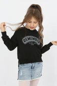 Toontoy Kız Çocuk Remember Baskılı Sweatshirt thumbnail 12