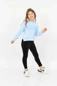Toontoy Kız Çocuk Remember Baskılı Sweatshirt thumbnail 6