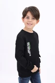 Toontoy Erkek Çocuk Baskılı Sweatshirt thumbnail 10