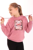 Toontoy Kız Çocuk Baskılı Sweatshirt thumbnail 2