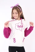 Toontoy Kız Çocuk Baskılı Sweatshirt thumbnail 7