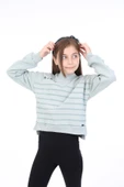 Toontoy Kız Çocuk Baskılı Sweatshirt thumbnail 2