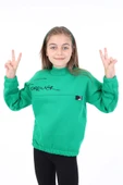 Toontoy Kız Çocuk Baskılı Sweatshirt thumbnail 4