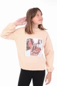 Toontoy Kız Çocuk Baskılı Sweatshirt thumbnail 1