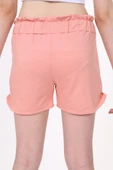 Toontoy Kız Çocuk Beli Lastikli Tek Cepli Basic Şort thumbnail 3