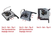 Asus FX706I uyumlu Notebook Gpu Fanı V2 (Sol Fan) Tip3 thumbnail 3