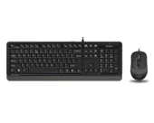A4 TECH F1010 Q USB GRİ TR MM KLAVYE+OPTİK MOUSE thumbnail 1