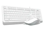 A4 TECH F1010 Q USB BEYAZ TR MM KLAVYE+OPT MOUSE thumbnail 1