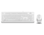 A4 TECH F1010 Q USB BEYAZ TR MM KLAVYE+OPT MOUSE thumbnail 2