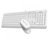 A4 TECH F1010 Q USB BEYAZ TR MM KLAVYE+OPT MOUSE thumbnail 3