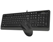 A4 TECH F1010 Q USB GRİ TR MM KLAVYE+OPTİK MOUSE thumbnail 2