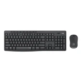 LOGITECH MK295 KABLOSUZ SET SESSİZ USB SİYAH 920-009804 thumbnail 1