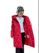Kız Çocuk Kapüşonlu Kaban 51329 thumbnail 7
