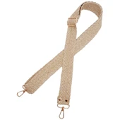 Çanta Aksesuar 120x3 cm Jüt Kolon Çanta Sapı Gold Simli Light Gold Metalli thumbnail 3