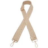 Çanta Aksesuar 120x3 cm Jüt Kolon Çanta Sapı Gold Simli Light Gold Metalli thumbnail 2