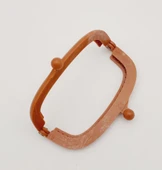 Çanta Aksesuar 9 cm Plastik Cüzdan Klipsi Taba Renk thumbnail 2