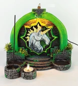Antik Kapı Unicorn GeriAkış ve Çubuk Tütsülük (Işıklı) thumbnail 6