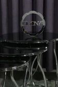 Zigonzi Siyah Cam Gümüş Metal, Rüya Model thumbnail 3