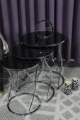 Zigonzi Siyah Cam Gümüş Metal, Rüya Model thumbnail 2
