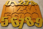 Lazer Kesim Ahşap Sayı Puzzle thumbnail 2