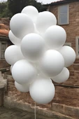 Beysüs Beyaz Mat Balon 20 Adet 12inç thumbnail 9