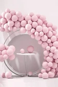 Beysüs Pembe Makaron Balon 20 adet 12inç thumbnail 4