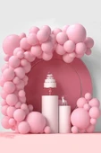 Beysüs Pembe Makaron Balon 20 adet 12inç thumbnail 1