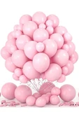 Beysüs Pembe Makaron Balon 20 adet 12inç thumbnail 3