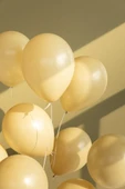 Beysüs Sarı Makaron Balon 20 adet 12inç thumbnail 3