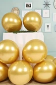 Beysüs Gold Krom Balon 7 Adet 12inç thumbnail 3