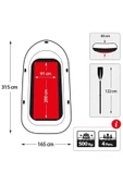 Intex Excursion 4 Şişme Bot Set 315x165x43 cm IB68324 thumbnail 5