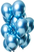 Beysüs Mavi Krom Balon 7 adet 12inç thumbnail 1