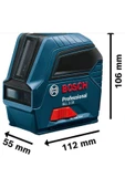 Bosch Professional Gll 2-10 Çizgi Lazeri thumbnail 6