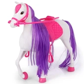 Nessiworld Jasmine Atlı Bebek Beyaz-Pembe thumbnail 5
