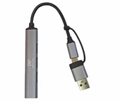 Usb To Type-C Usb Çoklayıcı thumbnail 1