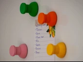 Renkli Pin Magnet thumbnail 1