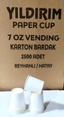 7 OZ BASKISIZ KARTON BARDAK (  3000 ADET ) thumbnail 2