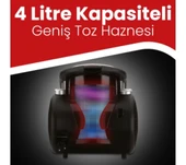 Goldmaster Proextra PE-3250K Süpürge Kırmızı thumbnail 8