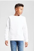 Beyaz Çocuk Basic Sweatshirt thumbnail 1
