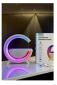 Led wireless charging speaker bt2301 thumbnail 1