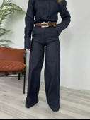 Kadın Denim Pantolon Mavi thumbnail 4