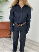 Kadın Denim Pantolon Mavi thumbnail 3